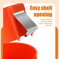 Egg Cracker with Stainless Steel Press Plate and Ergonomic Holder, Dishwasher Safe
