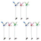 Realistic Dragonfly Clip with Metal Fastener and 3D Printed Wings for Insect Deterrent