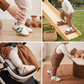 First Walker Shoes with Flexible Sole and Non-Slip Bottom, Breathable Upper