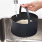 Microwave Rice Cooker with Locking Paddle and Colander, 2 Liter Capacity