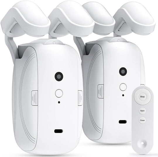 Automatic Curtain Opener and Closer with Remote Control for Multiple T