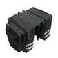 Double Pannier Bike Bag with Rear Rack Mounting and 20L Storage