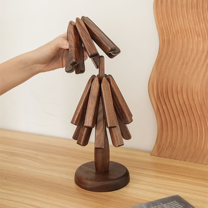Artistic Walnut Tree Table Mat marnetic