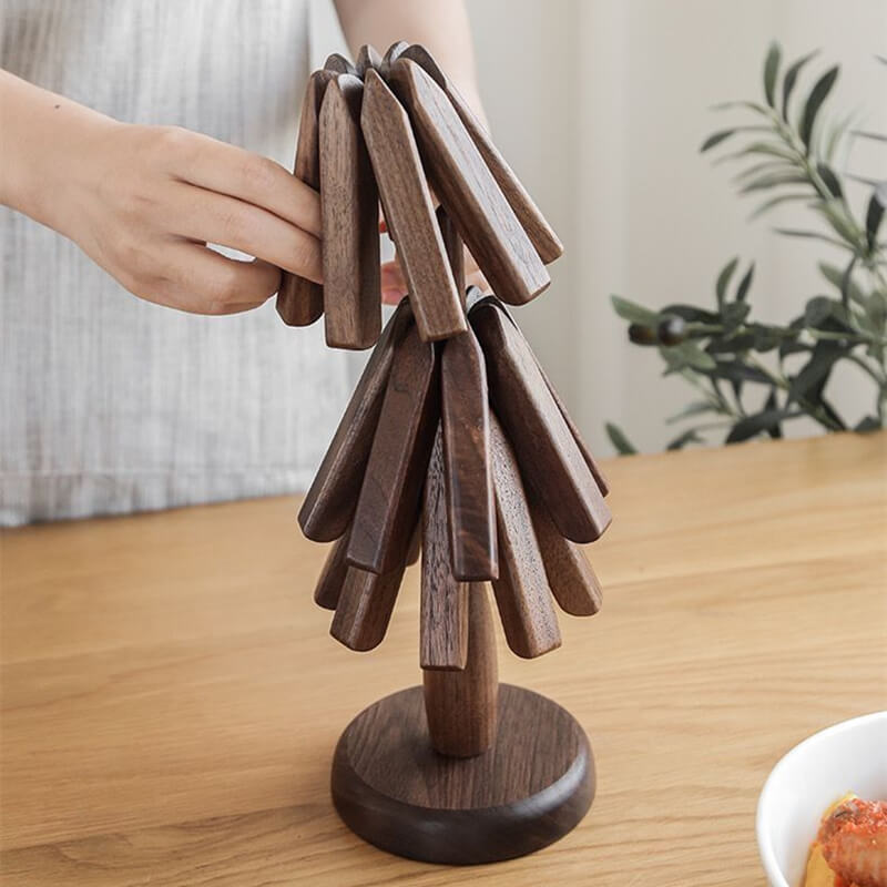 Artistic Walnut Tree Table Mat marnetic
