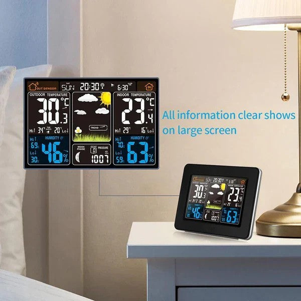 Wireless Indoor Outdoor Digital Home Weather Station