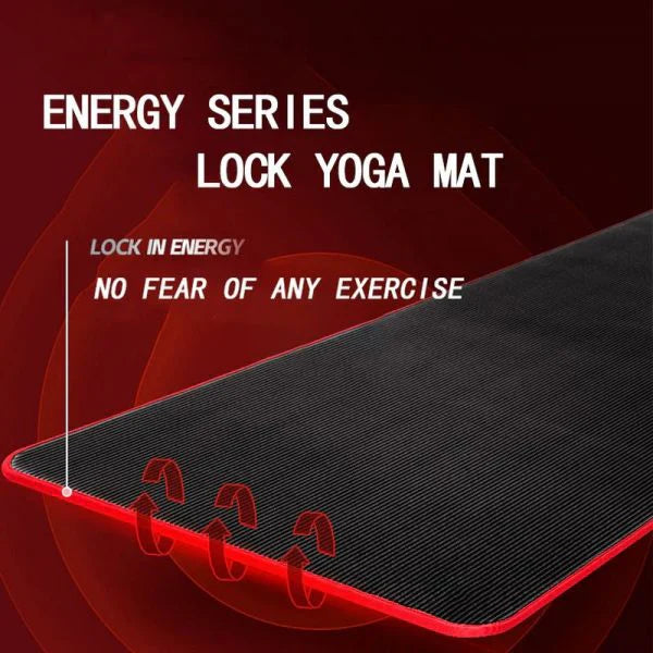Men’s High Density Non Slip Fitness Mat for Home and Gym