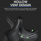 Oversized Bike Saddle with Dual Spring Suspension and Ventilated Foam Cushion