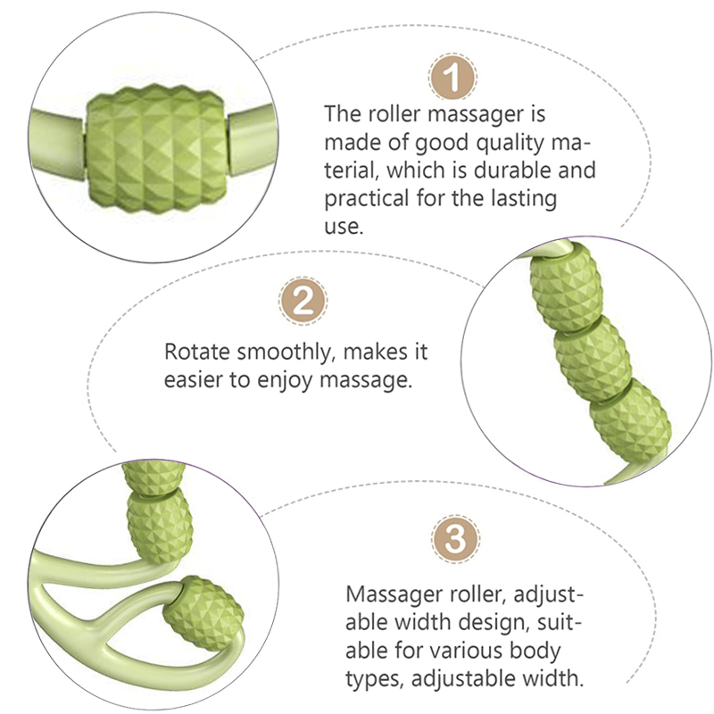 Leg Compression Massager with Twelve Massage Points and Adjustable Straps for Calves to Thighs
