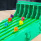 Electric Tabletop Horse Racing Game with Spinning Track and Multiplayer Action