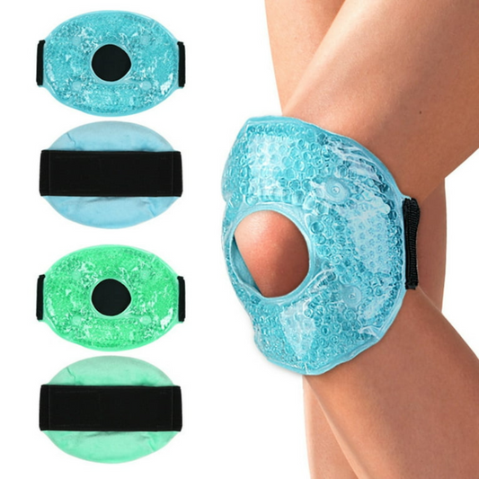 Reusable Gel Therapy Wrap with Adjustable Strap and Hot Cold Compression