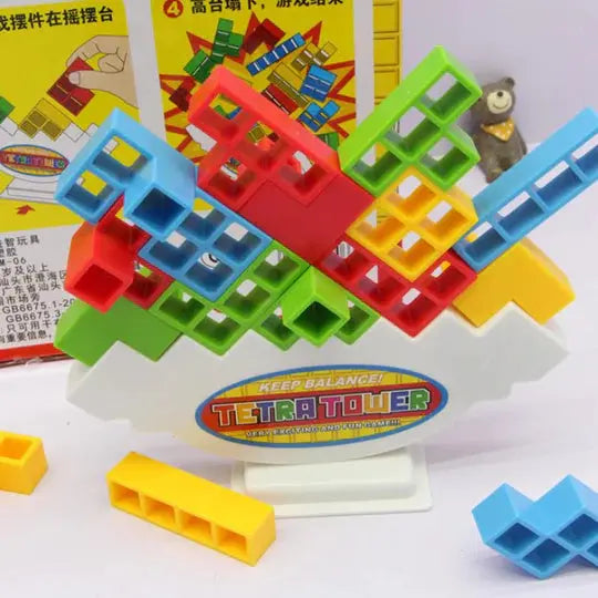 Swing Stack Tower Balance Toy marnetic