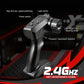 4WD RC Drift Car with Swappable Drift Tires and Rechargeable Battery, LED Track Lighting
