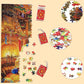 Puzzle Advent Calendar with 1008 Pieces and 24 Daily Boxes, Winter Scene