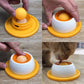 Pet Slow Feeder Lick Mat with Textured Grooves and Non-Slip Base