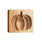 Wooden Cookie Cutter with Seven Seasonal Designs and Press-Lift Mold