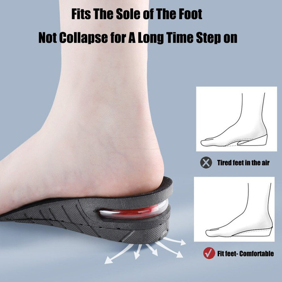 Height Increase Insoles Adjustable Shoe Lifts for Men and Women