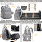 Portable Baby Changing Bag with Convertible Cot and Mosquito Net