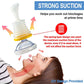 Airway Clearance Device with Manual Squeeze Operation and Universal Mask Fit