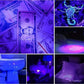 Ultraviolet Flashlight with 100 LED Array and 328ft Detection Range