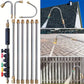 Mygametables 4000 PSI Telescoping High Pressure Washer Wand Set for Gutter, Roof, and Wall Cleaning