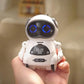 Pocket RC Robot Toy with Interactive Talk, Dance & LED Light