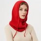 Cashmere Hooded Hat with Adjustable Drawstring and Packable Lightweight Design