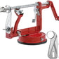 Apple Peeler Corer Slicer with Adjustable Stainless Steel Blades and Suction Base