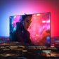 LED TV Backlight with Dual Edge Cameras and RGBIC Multi-Zone LEDs, 21ft for 98-100in TVs