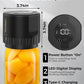 Jar Vacuum Sealer with Rechargeable Pump and 10 Sealing Lids, for 3.4in Jars