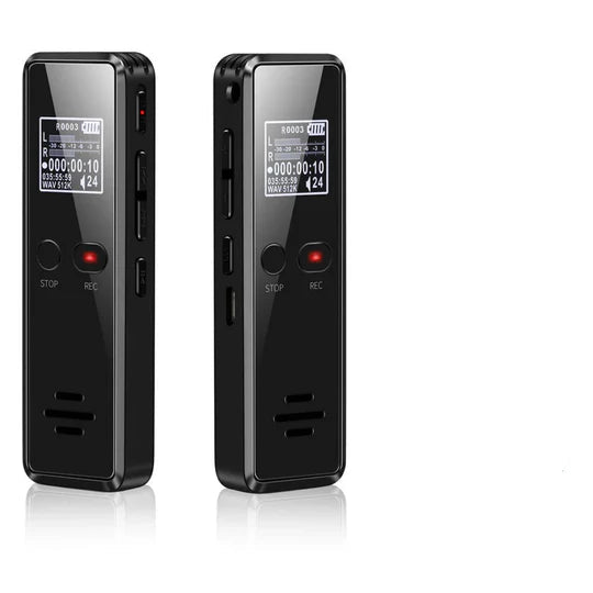 Digital Voice Recorder, Audio Sound Recorder with Auto Saving and Built-in Speaker