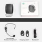 Wearable Voice Amplifier with Gooseneck Microphone and Noise Reduction, 10W Speaker