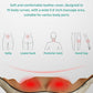 Abdominal Massager with Dual Rotating Heads and Heat Function, 9.8 Inch Width