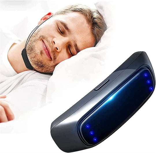 Sjbackyard Smart TENS Anti Snoring Chin Strap Device