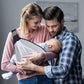 Adjustable Baby Carrier Wrap with Mesh Airflow and Padded Straps, Multiple Positions