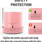 Cordless Blender Bottle with Stainless Steel Blades and Magnetic Charging, 350ml