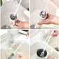 Long Handle Bottle Brush with Rotating Head and Soft Fiber Bristles