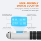 Digital Jump Rope with LED Display and Calorie Counter