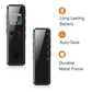 Digital Voice Recorder, Audio Sound Recorder with Auto Saving and Built-in Speaker