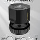 Jar Vacuum Sealer with Rechargeable Pump and 10 Sealing Lids, for 3.4in Jars