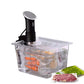 Precision Sous Vide Cooking Container