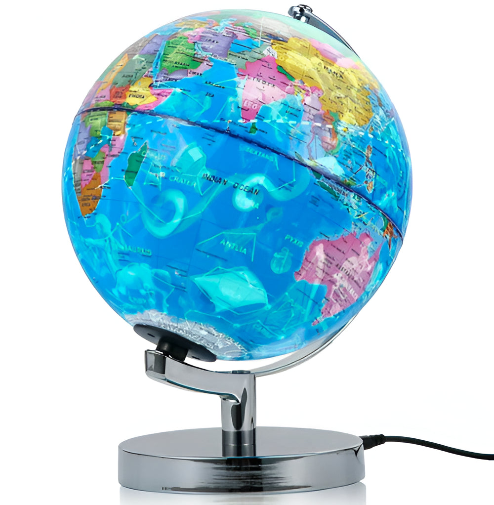 Levitation Globe with 12 Constellation Displays and LED Night Light