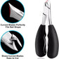 Toenail Clipper for Seniors, Sharp Ergonomic Thick Nail Trimmer