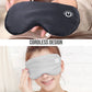Rechargeable Heated Eye Mask with 3 Heat Modes and Removable Silk Cover