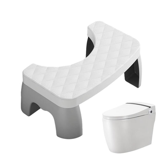 Compact Non-Slip Toilet Stool for Better Bathroom Posture