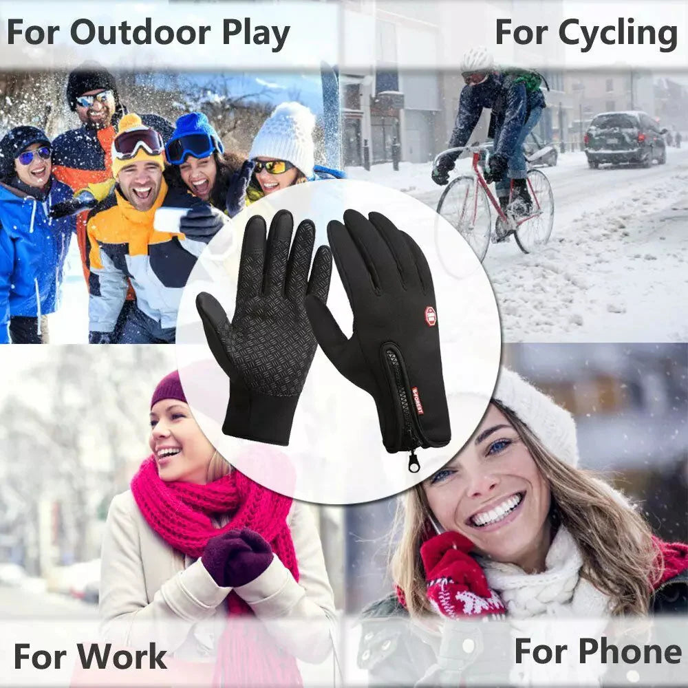 Heated Thermal Gloves for Winter Sports and Outdoor Activities