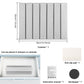 Diatomite Dish Drying Mat with Nonslip Rubber Base and Foldable Design