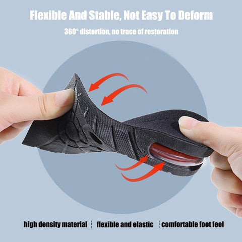 Height Increase Insoles Adjustable Shoe Lifts for Men and Women