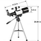 Professional Astronomical Telescope for Moon Watching, 150x Zoom with Tripod
