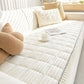 Sofa Cover with Anti Slip Backing and Machine Washable Polyester, Striped Pattern