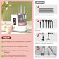 Automatic Makeup Brush Cleaner with High Speed Spinning and Multiple Silicone Collars